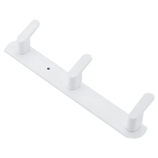 Bathroom Hook Hanger Towel Hanger Door Hanging Behind Hanger Hook Triple Hook-White