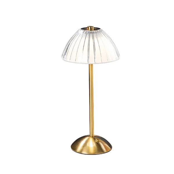 Sladdlös LED-bordslampa, batteridriven bordslampa, dimbar LED-bordslampa - sänglampa för vardagsrum, sovrum, 3 ljusfärger
