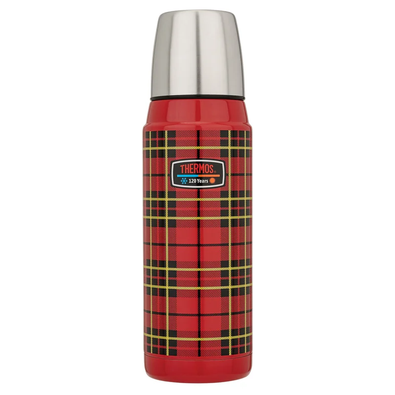 Thermos Jubileum -termospullo 0,5 l, punaruudullinen