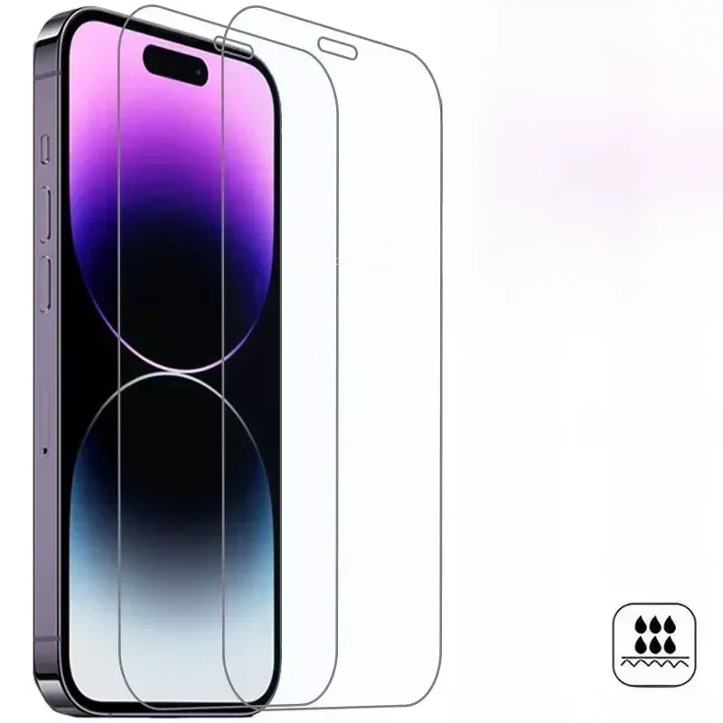 AliExpress - 1-2 pièces verre trempé pour IPhone 15 14 13 12 11 Pro X XS XR Max protecteur d'écran pour IPhone 12 13Mini 7 8 14 Plus