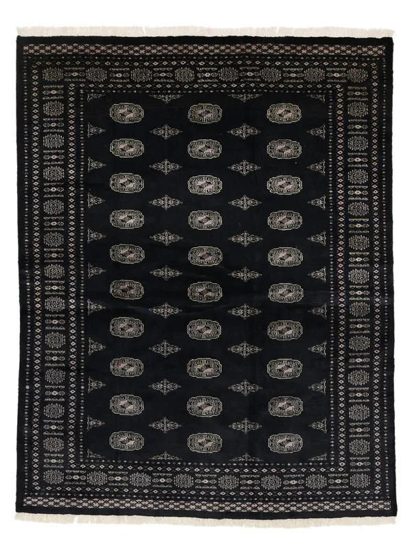Bokhara 2Ply Rug Oriental Black (Wool, )