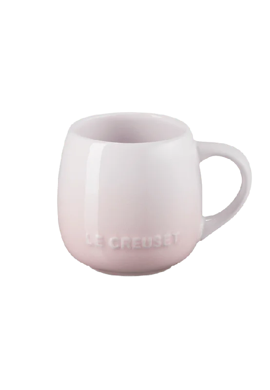 Le Creuset Coupe stengods mugg 320ml Shell Pink Muggar & koppar Rosa ONESIZE