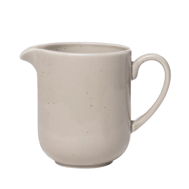 ERNST Mjölkkanna, porslin, sand Mjölkkannor Unisex Beige d8 h10