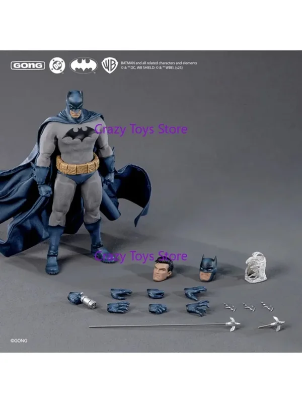 AliExpress - Figurine d'action originale Gong Studio Batman Hush Series The Silence Batman, échelle 1/12, en stock, modèle de collection d'anime