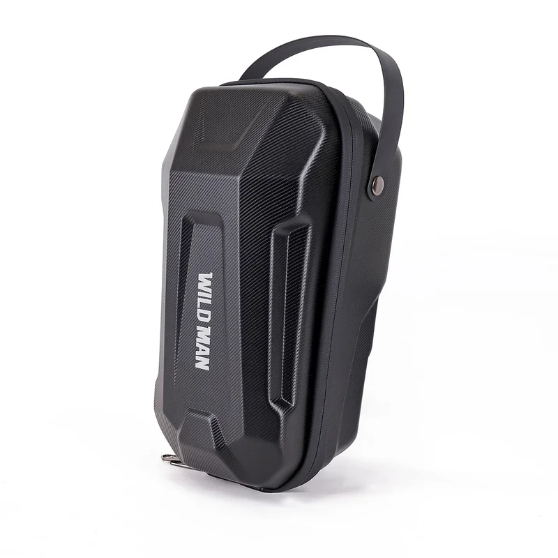 AliExpress - WILD MAN Sacoche antivol pour trottinette électrique, pochette de fourche avant de vélo, sacoche de guidon étanche à coque rigide à 