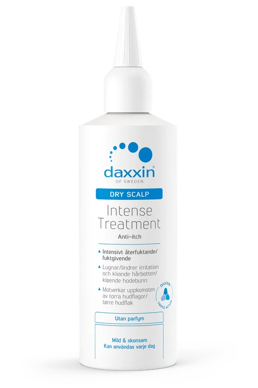 Daxxin Intense Treatment gel til tørr hodebunn 150 ml