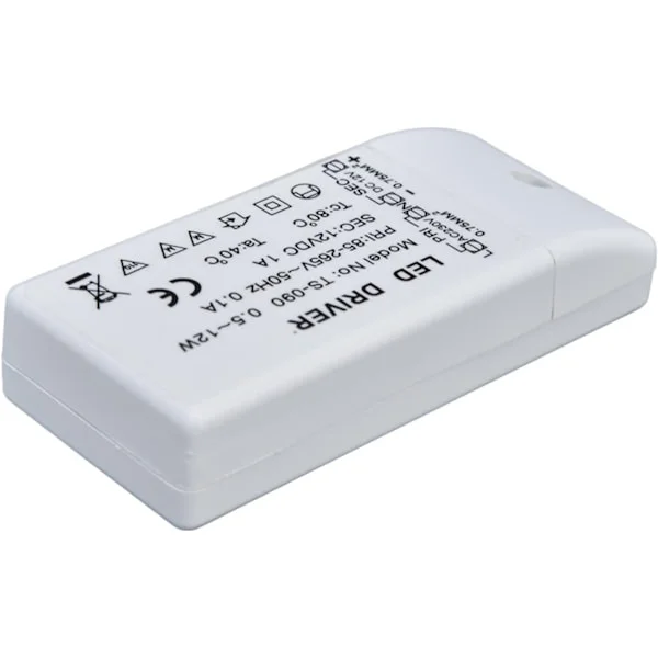 Sylvania LED Dimbar Driver Gu5.3 12V LED Driver ABS LED Driver 12W 12V DC 1A Power Transformator LED Lamptantt Drive Power AC 85 265V