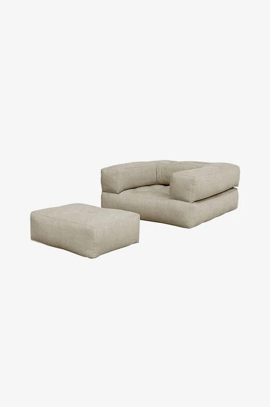 Karup - Bäddfåtölj Cube - Beige - Bäddsoffor - Från Homeroom