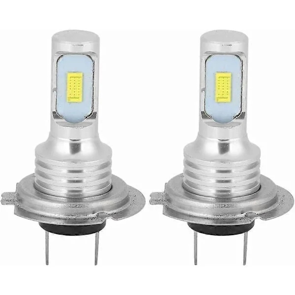 LED-dimlampor 2-pack 80W 6000K universell H7 LED-dimlampa för bil superljus vit 12-24V+LED-lampa h7 LED-lampa h7