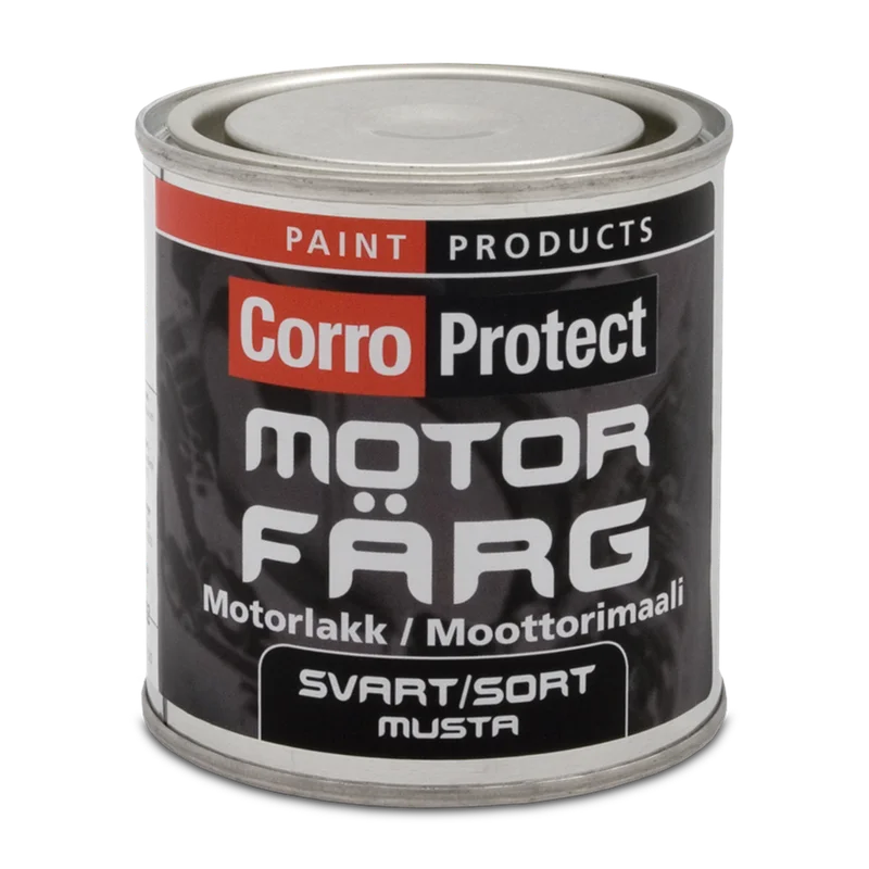 CorroProtect Motorfärg Svart 250ml