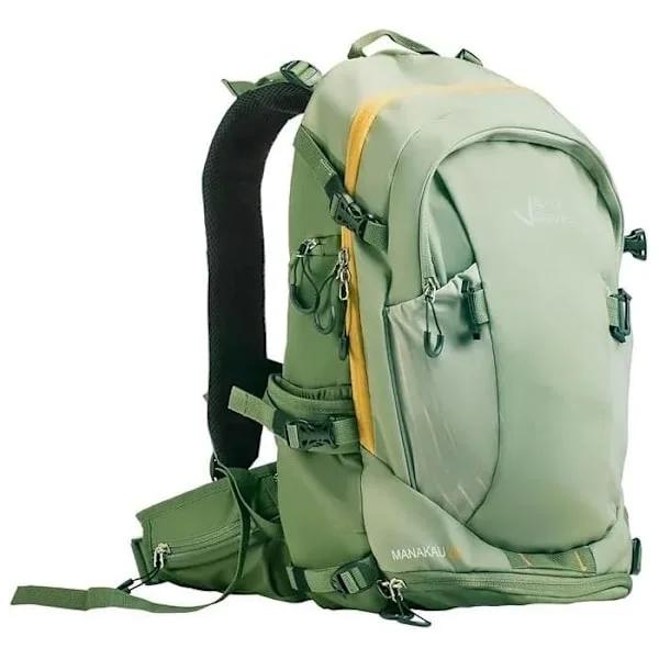 Black Crevice Backpack for Cycling and Skiing Manakau 26 L Olive - Onesize