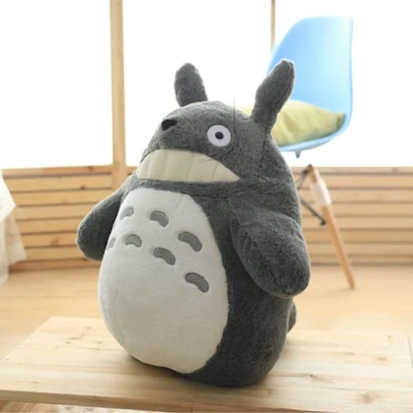 Stor Storlek Härlig Totoro Plyschleksak Tecknad Mjuka Gosedjur Totoro Plyschkuddar Slängkudde Bäddsoffa Rumsdekoration Presenter Flicka