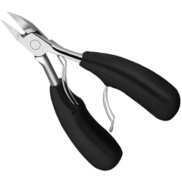 Neglesaks - Negleklipper - Negletang - Manicure - Pedicure - 12,5 cm - Sort