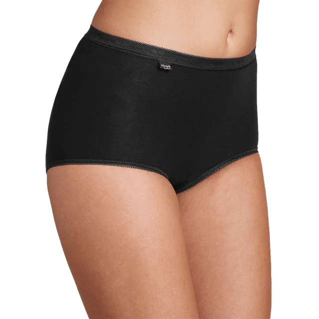 Sloggi Trosa Basic Maxi 3 pack Underkläder Dam Svart 46