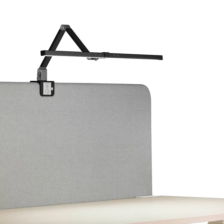 Lampa biurkowa SCREENLITE, LED, uchwyt do monitora, czarna