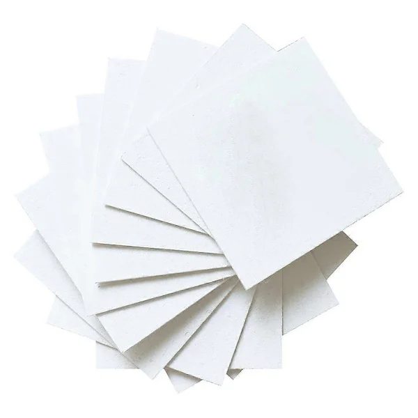 Magic Foam Texture Paper - 4x4 tuuman valkoiset selluloosakortit, DIY-taidetarvikkeet akryylimaalaukseen, 10 arkkia