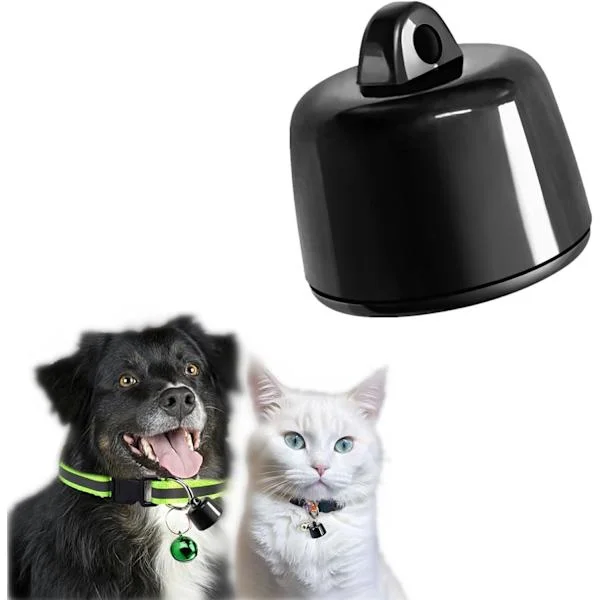 Mini GPS-tracker til hunde og katte, mini kæledyrs-tracker til iOS og Android, smart lokaliseringshalsbånd