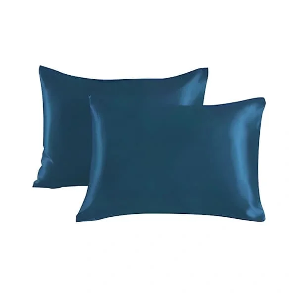 Putetrekk i sateng - Putetrekk - 50 x 66 cm - 2-pakning Kornblomst