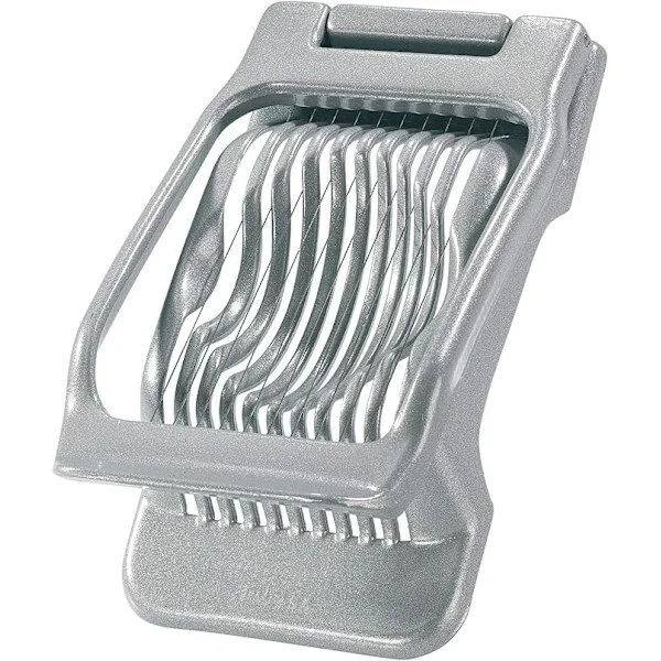 Westmark Eggedeler for Runde eller Ovale Skiver, Individuelt Spente Skjæreblad i Rustfritt Stål, Aluminium/Rustfritt Stål, Duplex, Grå, 1020226