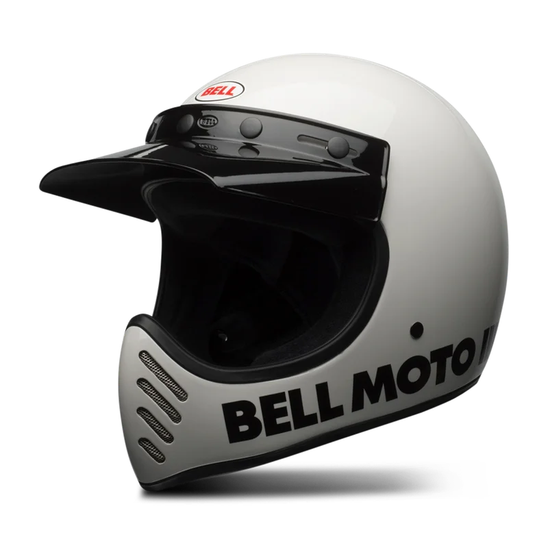 Casco Integral BELL Moto-3 Classic Blanco L