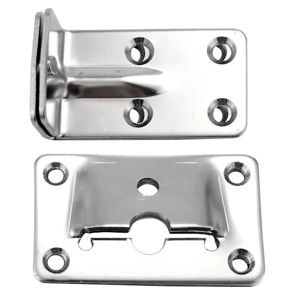 {ca}2 Set Marine Grade Rostfritt Stål Bord Fäste Set Avtagbar Flera Användningsområden För Hus Båt Marin