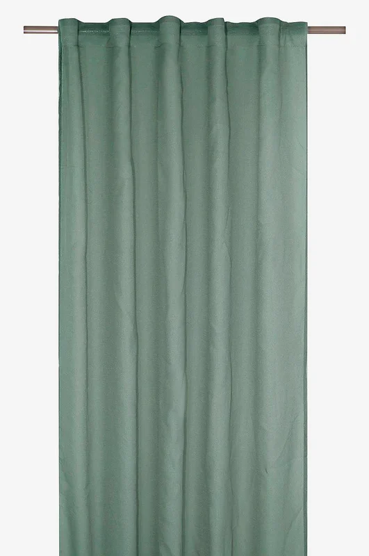 Svanefors - Verhot Rimy, 2/pakk. - Vihreä - Poimutusnauhaverhot - 140X300 - - Homeroom