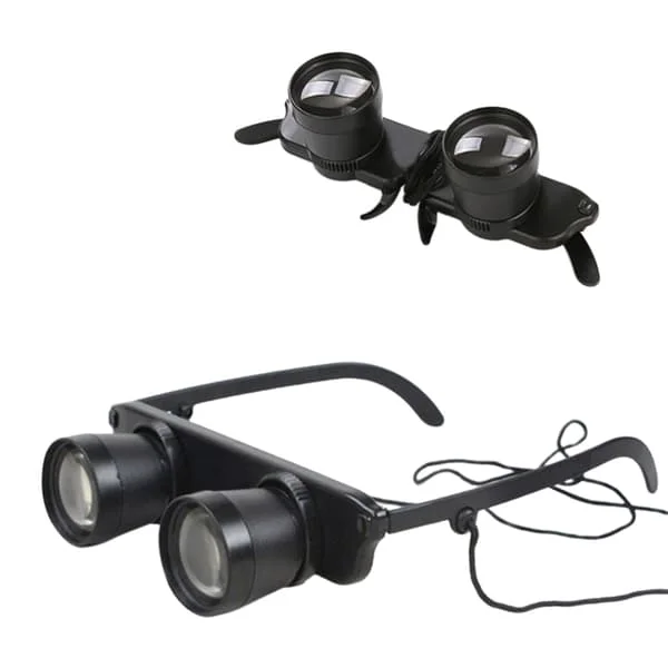 3-in-1 Handsfree-kiikarit, kannettavat kalastuslasit, suurennuslasi, HD-päähän kiinnitettävät kiikarit ulkokalastukseen ja -metsästykseen