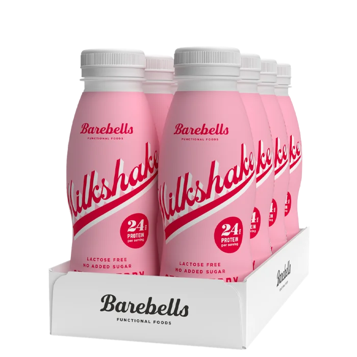 8 x Barebells Protein Milkshake, 330 ml