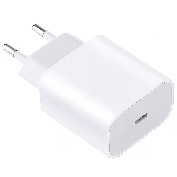 Lader til iPhone - Strømadapter - 20W USB-C - Hurtiglader 1 stk strømadapter (20W)