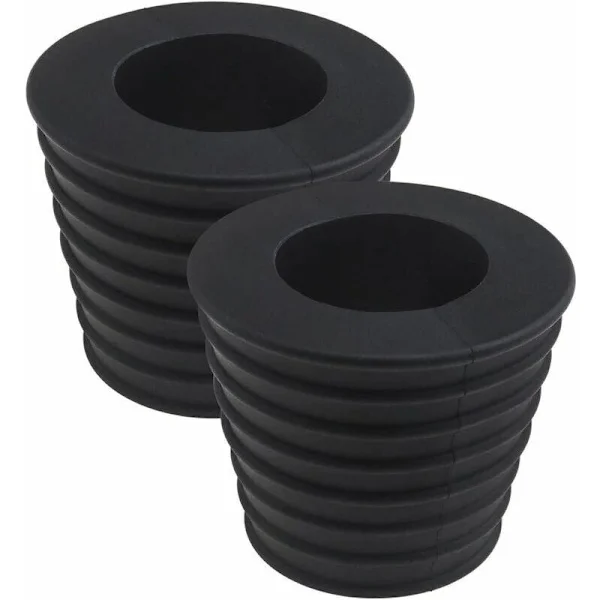 2X Gummikilar, Kompatibla med Hålpluggar för Parasollfot, Bordsparasoller 1,5" / 38mm -
