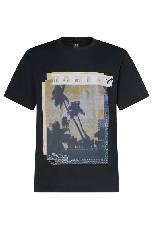 T-Shirt Oakley Palm Blackout S