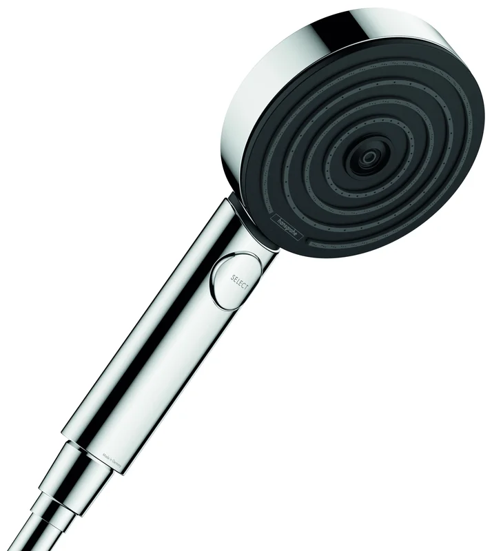 Hansgrohe Pulsify 24111000 Käsisuihku 3 suihkutyyppiä, Ø105 mm, kromattu, Kylpyhuone