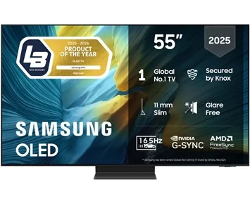 Samsung-TQ55S95FATXXC-Samsung 55" S95F 4K OLED Smart-TV-Tv-46–55 tommer