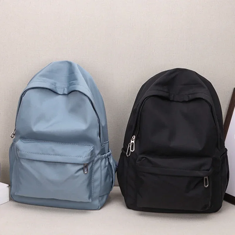 AliExpress - Frauen Schulranzen Wasserdicht Große Kapazität Schule Rucksack Glatte Zipper Solide Teenager Mädchen Casual Daypack Tasche Student 