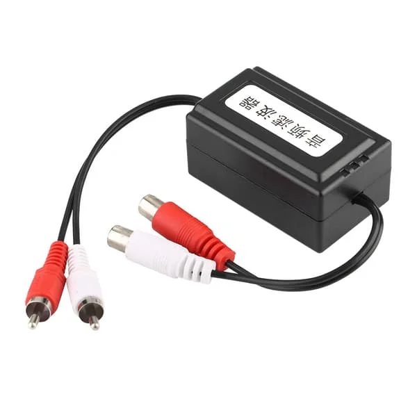 Bil Stereo Audio Filter Isolasjon Bilforsterker Støyundertrykker