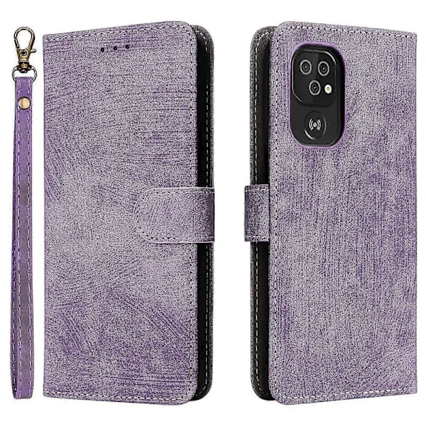Lommeboktelefondeksel for Doro 8100 8200 PU-skinn flip-deksel stativ
