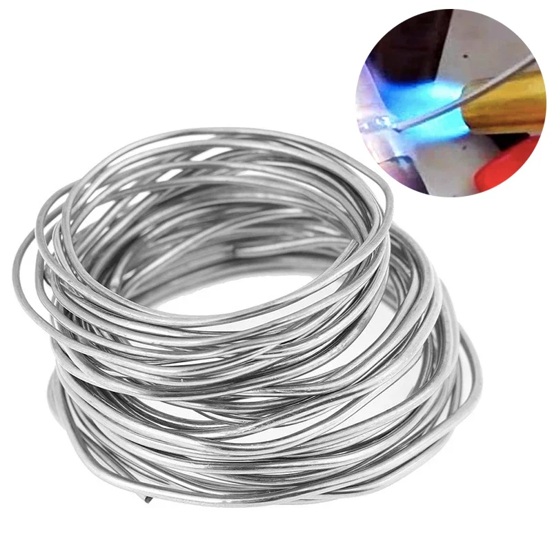 AliExpress - 1M Niedrigtemperatur-Aluminium-Schweißdraht mit Flussmittelkern, kein Lötpulver nötig, Schweißstab für Propanbrenner