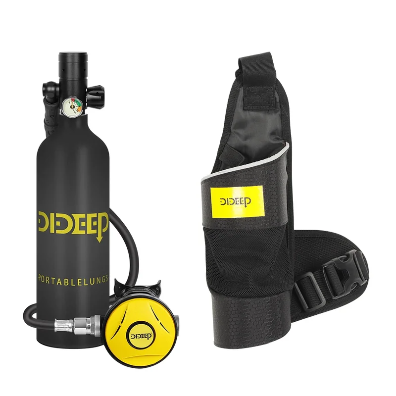 AliExpress - DIDEEP Mini réservoir de plongée sous-marine de 1 litre, cylindre de plongée sous-marine de 10 à 20 minutes, facile à utiliser, bouteille