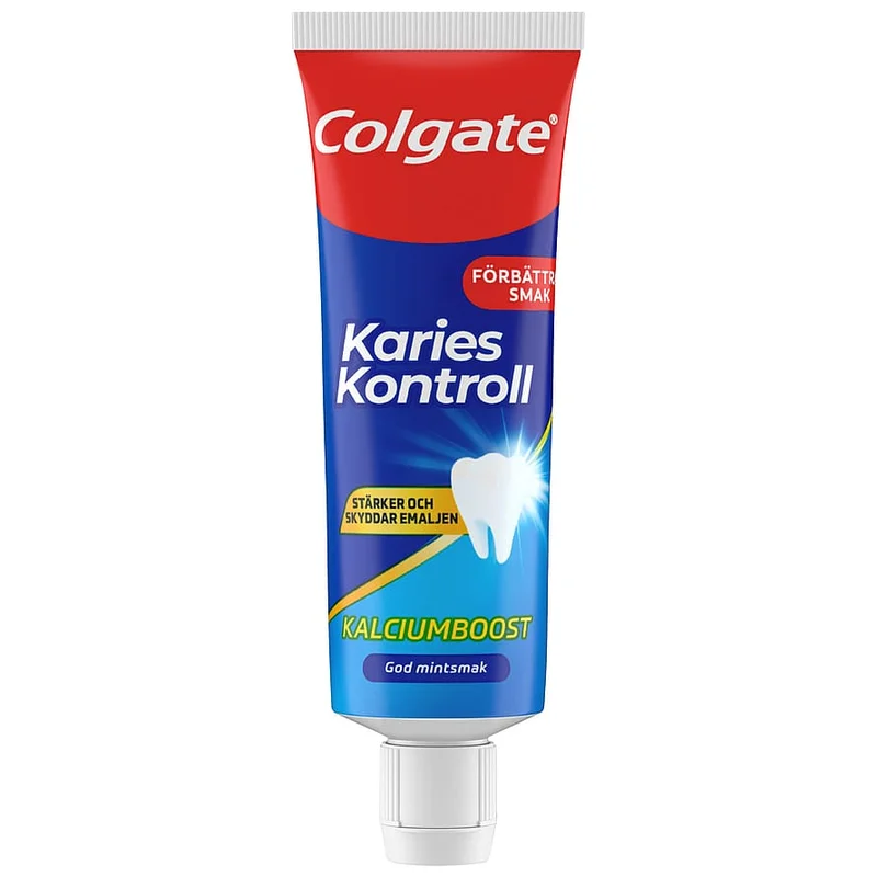 Colgate Tandpasta Karies Kontrol Rejsestr 20 ml, Tøj & Bolig, Rejsetilbehør, Rejsetandpasta Og -Børster