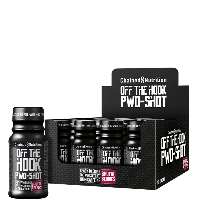 Chained Nutrition 12 x Off The Hook PWO-Shot 60 ml