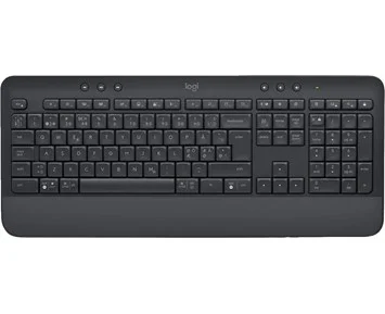 Logitech SIGNATURE K650 - GRAPHITE - Effektivt trådlöst tangentbord med handledsstöd