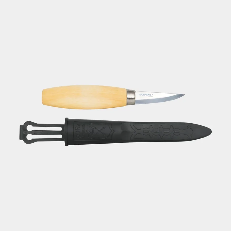 Snittekniv Morakniv 120 , 165 mm, linolieret birk / kulstål, natur