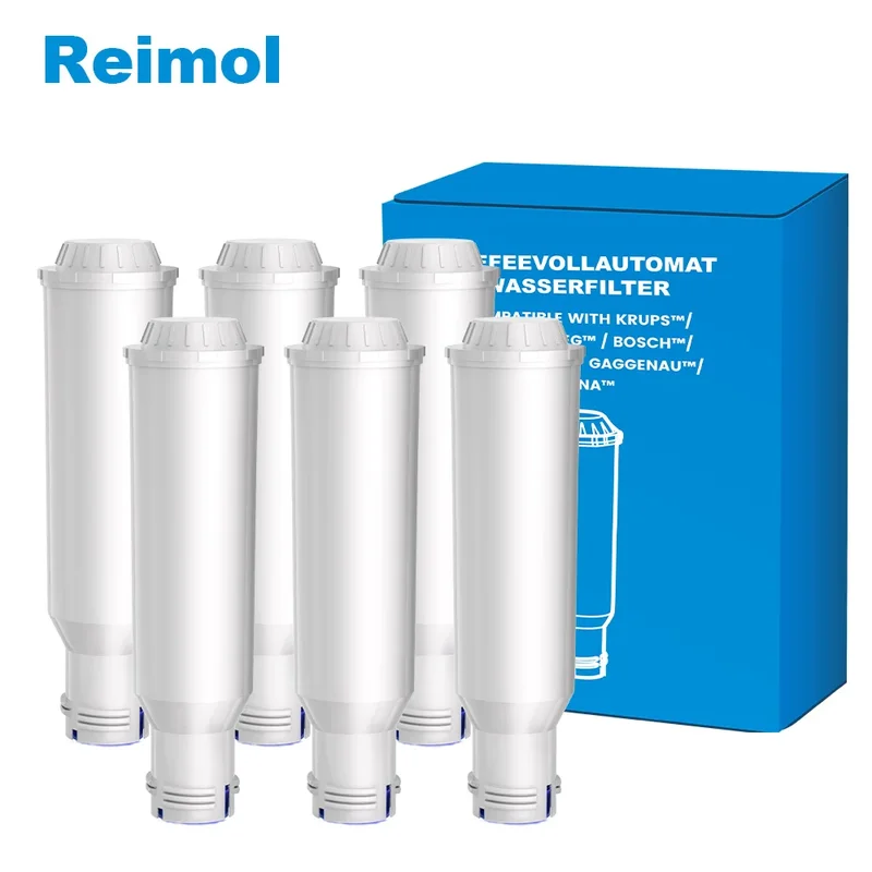 AliExpress - Reimol 6 Stück Wasserfilter für Kaffeemaschinen, kompatibler Aktivkohle-Wasserfilter-Ersatz für Nivona und Krups
