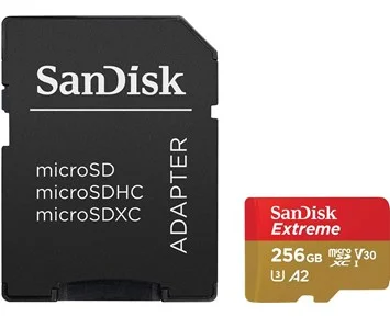 SanDisk-Extreme MicroSD 256GB-256 GB microSDXC Extreme minnekort-Data storage-Minnekort