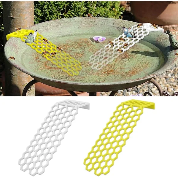 Flydende Bi-Stige Brug til Bi-Kopper til Have og Fuglebad, Farverig Bi-Insekt Vandbeholder, Bi-Vandbeholder og Sommerfugl Vandstationer, Bi W (LGL)