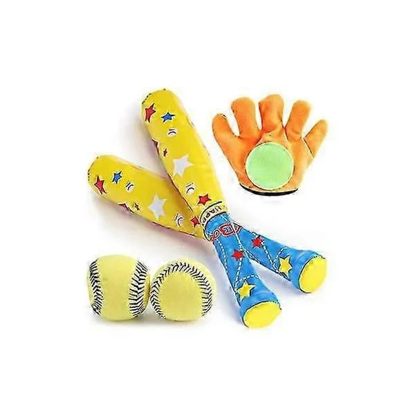 Blød baseball sportsdragt til børn Baseball legetøjssæt Baseball bat handsker bolde til børn Udendørs sportslegetøj Boldspil Børnegave