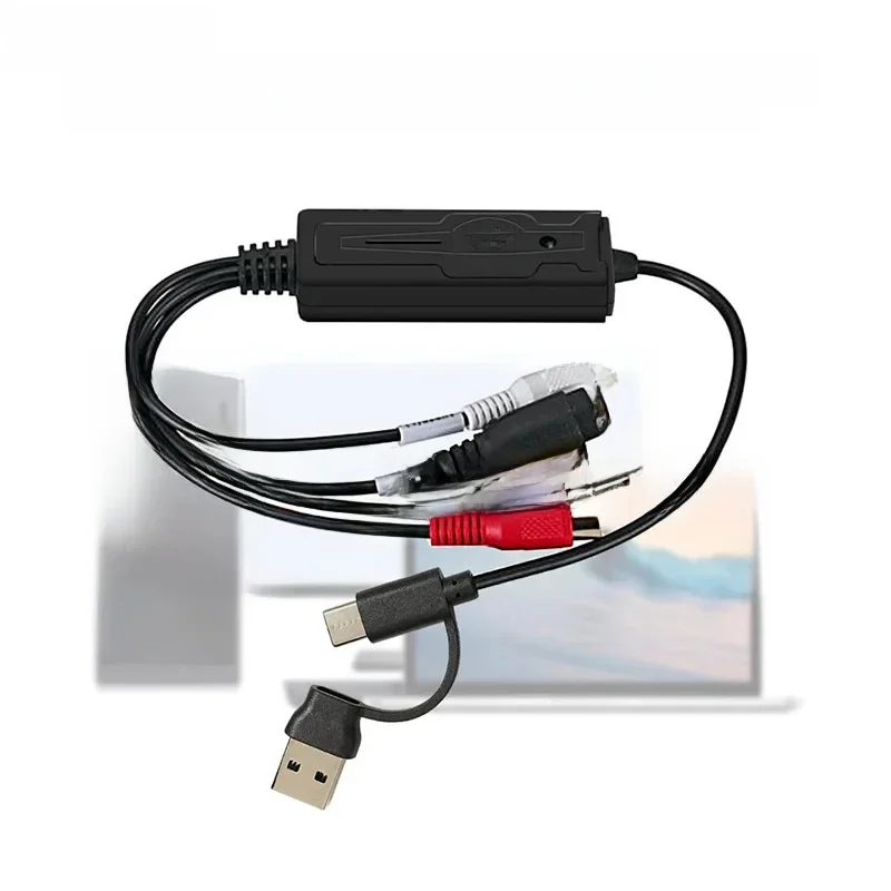 AliExpress - USB Typ C Video Capture Card 2-in-1 Typ C USB 2.0 AV Video Grabber Record Adapter RCA AV zu USB C Video Recorder für PC Kamera