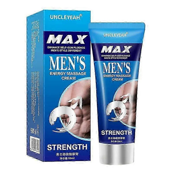 Tjockare Längre Stark För Män, Erektionskräm För Män Längre Tid 60ml