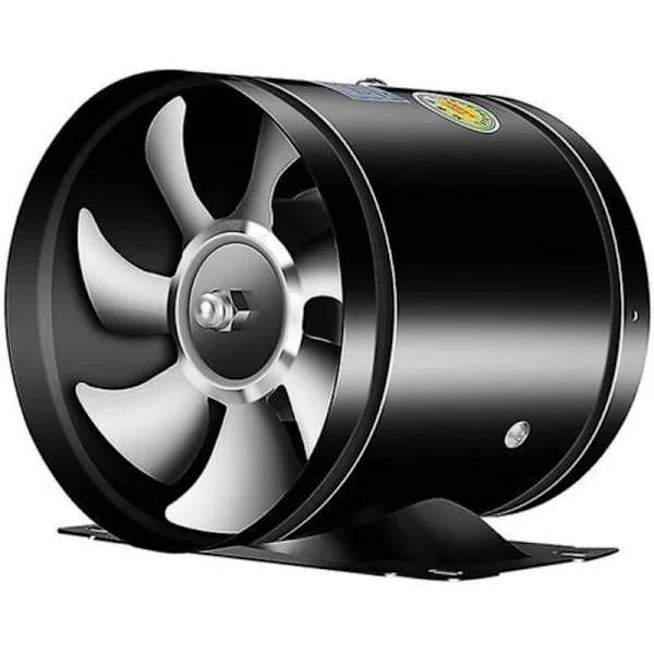 Avtrekksvifte slange, luftvifte, metallrør, ventilasjon, avtrekksvifte, mini avtrekksvifte for bad, toalett, veggvifte, kanalvifte -