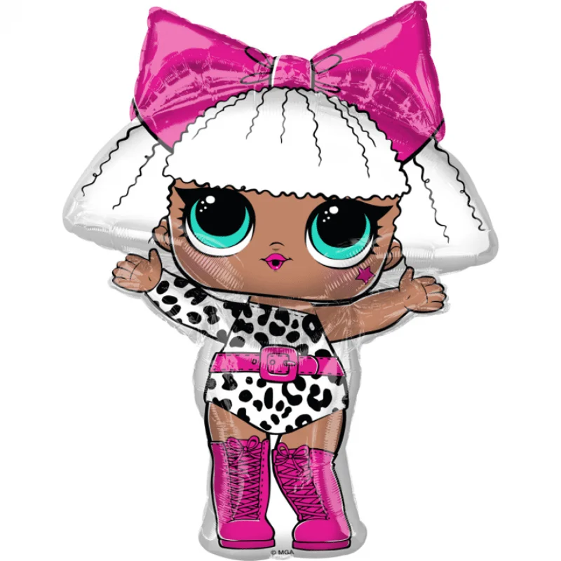 Heliumballong LOL Surprise formad - LoL Surprise Kalas Dekoration - Kalaslagret.se